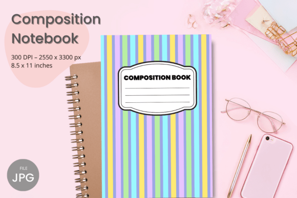 Download Composition Book Cover Teacher KDP - Premium Resources