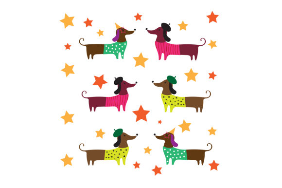Download Sausage Dog Repeating Pattern - Repeating Collection