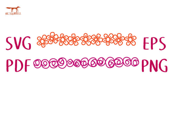 Download Fresh Floral Repeating Borders SVG Cut - Repeating Collection