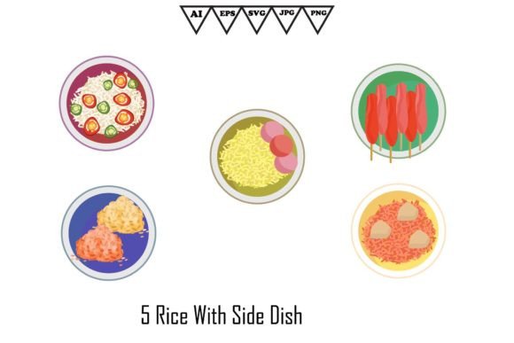 Download Rice with Side Dish - Side dish Collection